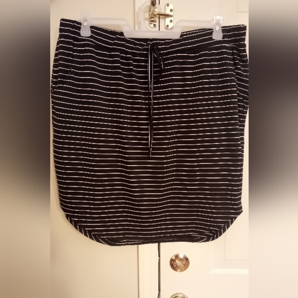 Striped Mini Skirt